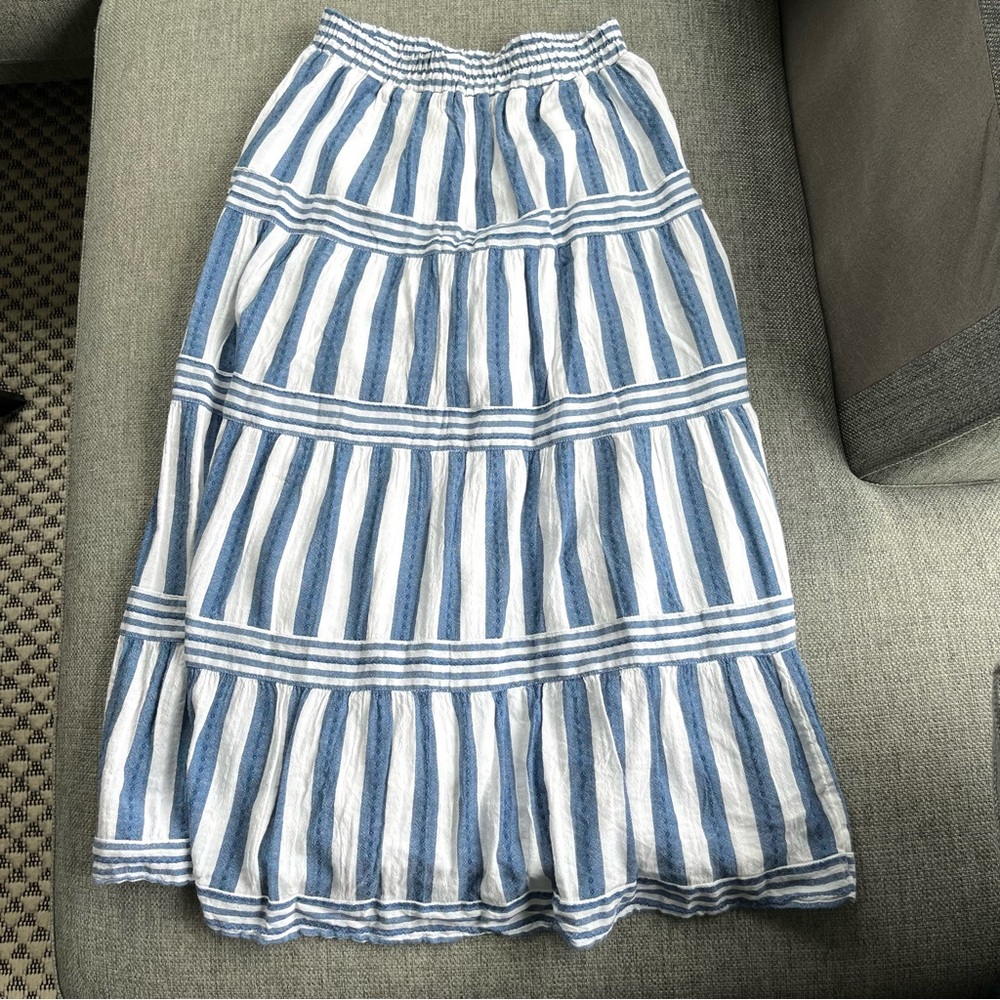 American Eagle Tiered Midi Skirt